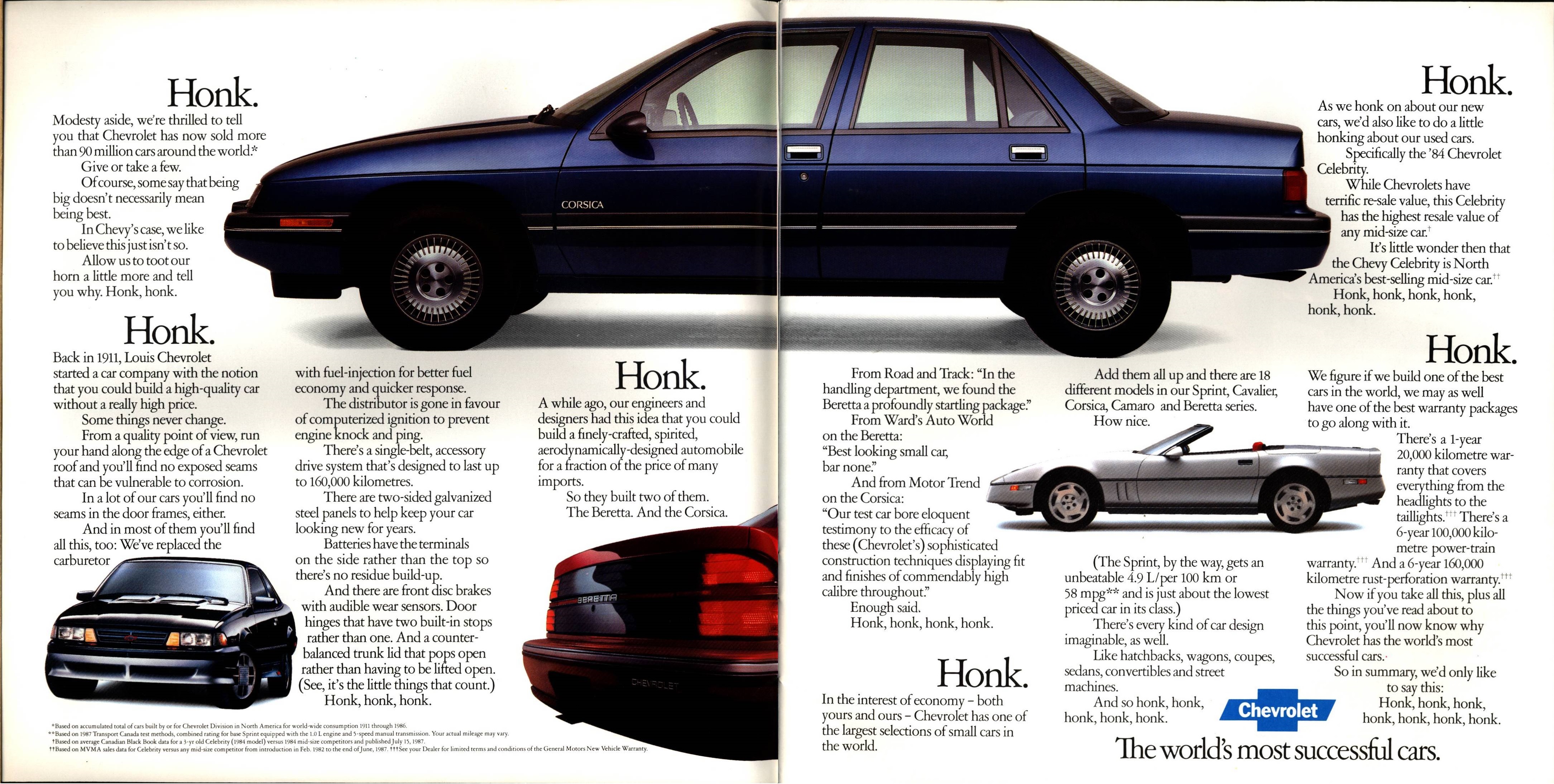 1988 Chevrolet Performance Cars Brochure (Cdn) 04-05