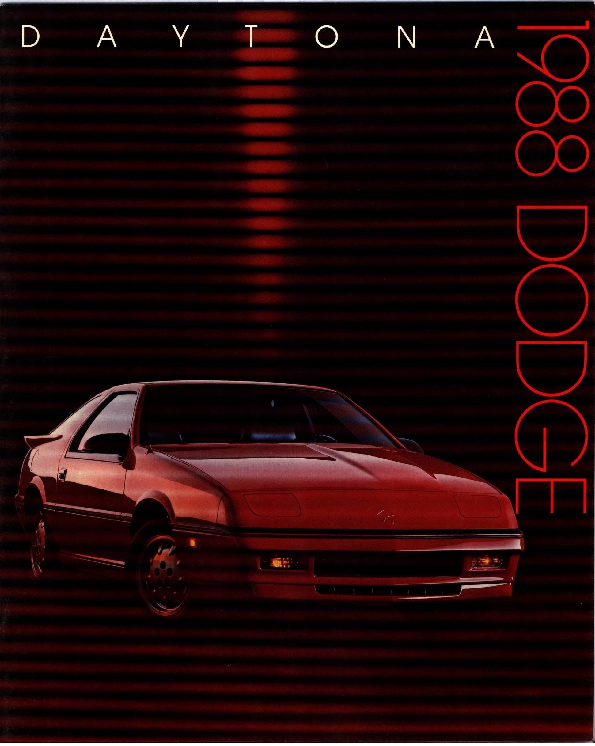 1988 Dodge Daytona Brochure 01