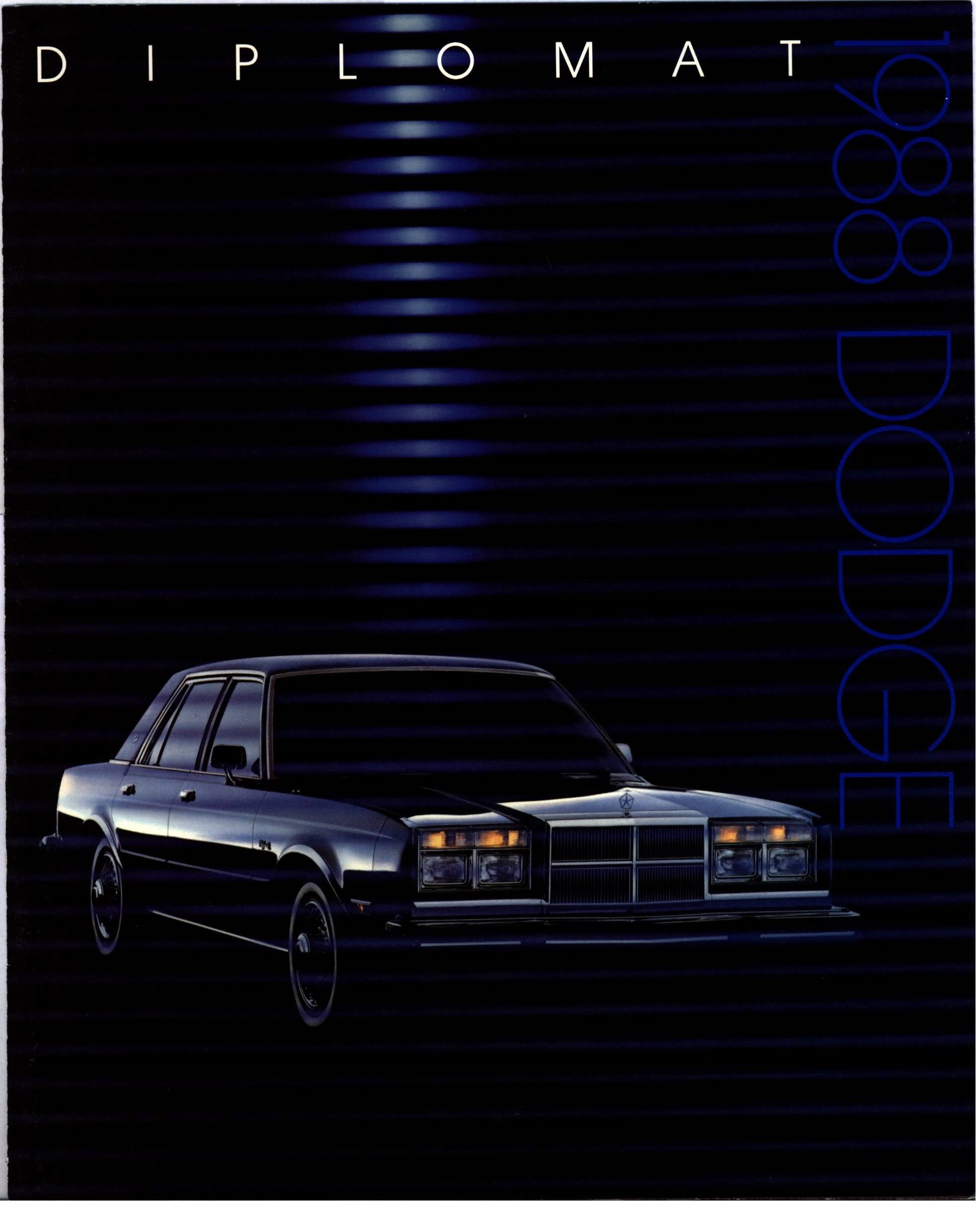 1988 Dodge Diplomat Brochure 01