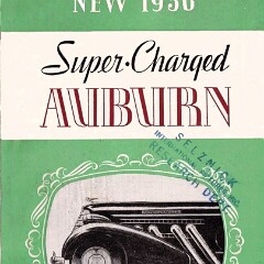 1936 Auburn Super-Charged 1936 Auburn Super-Charged