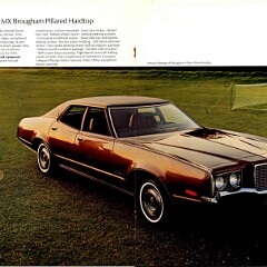 1972 Mercury Full Line Prestige Brochure 24-25
