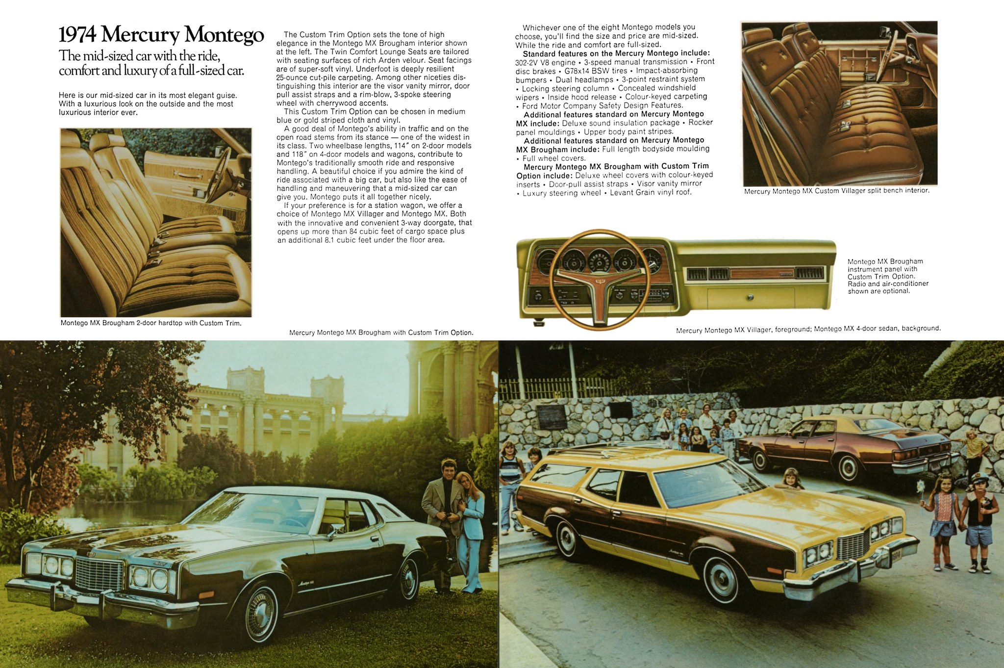 1974 Mercury Full Line Brochure (Cdn) 08-09