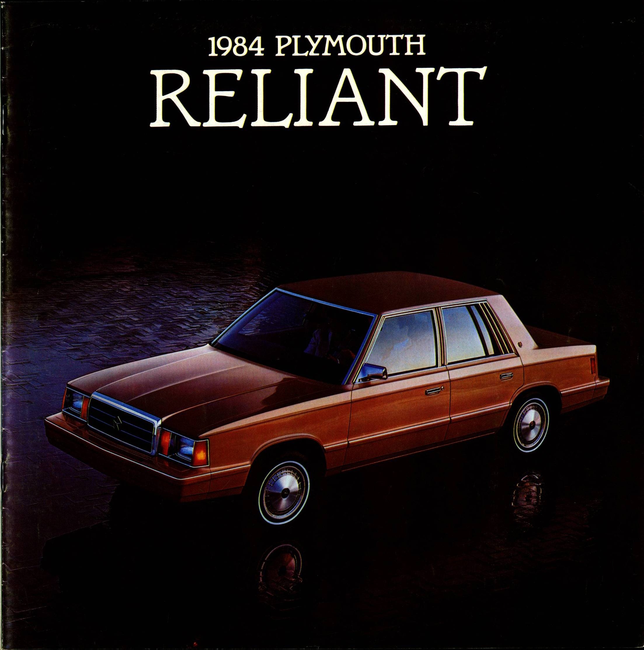 1984 Plymouth Reliant Brochure (Cdn) 01
