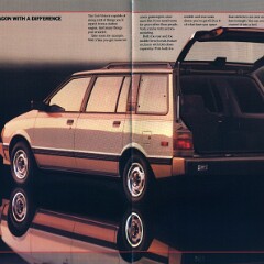 1986 Dodge Imports Prestige Brochure 28-29