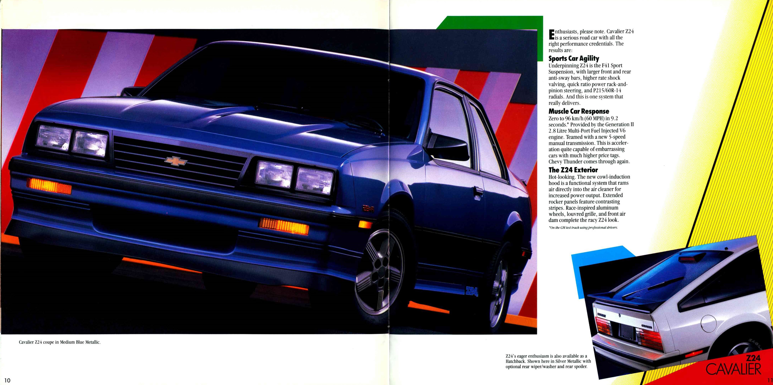 1987 Chevrolet Performance Cars brochure (Cdn) 10-11