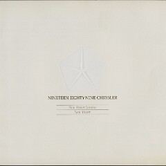 1989 Chrysler New Yorker 1989 Chrysler New Yorker