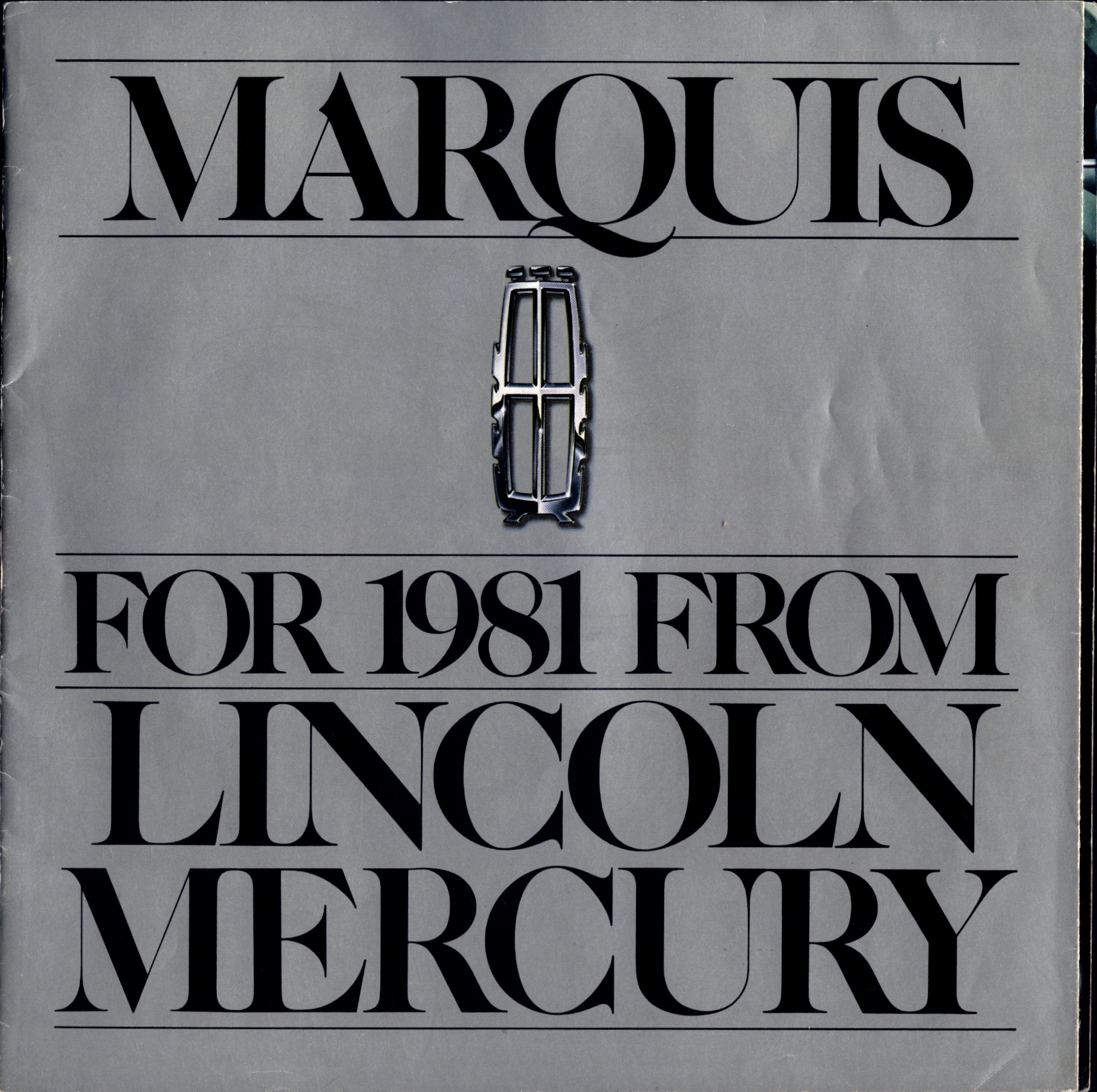 1981 Mercury Marquis Brochure 01