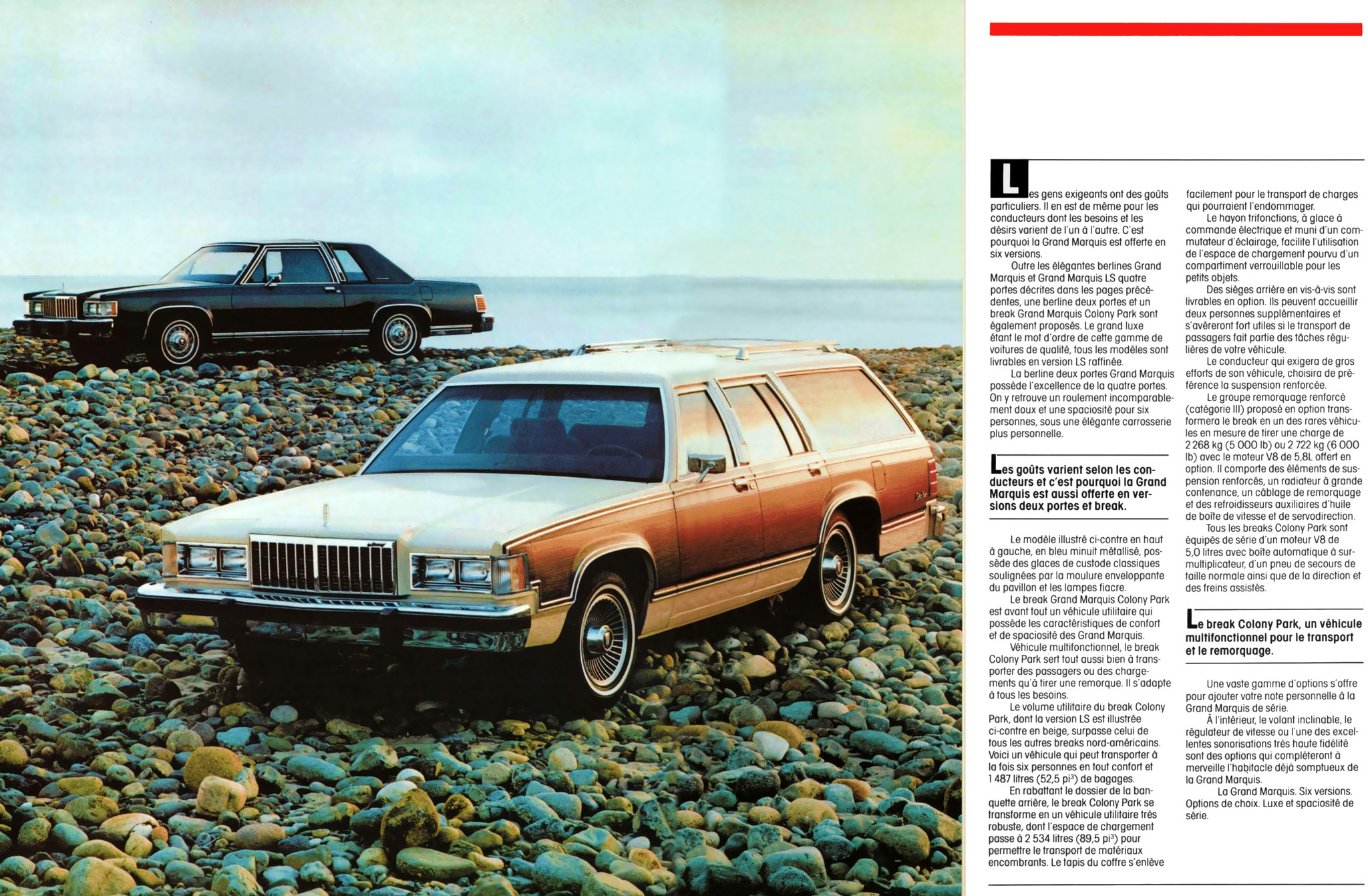 1985 Mercury Grand Marquis Brochure (Cdn-Fr) 06-07