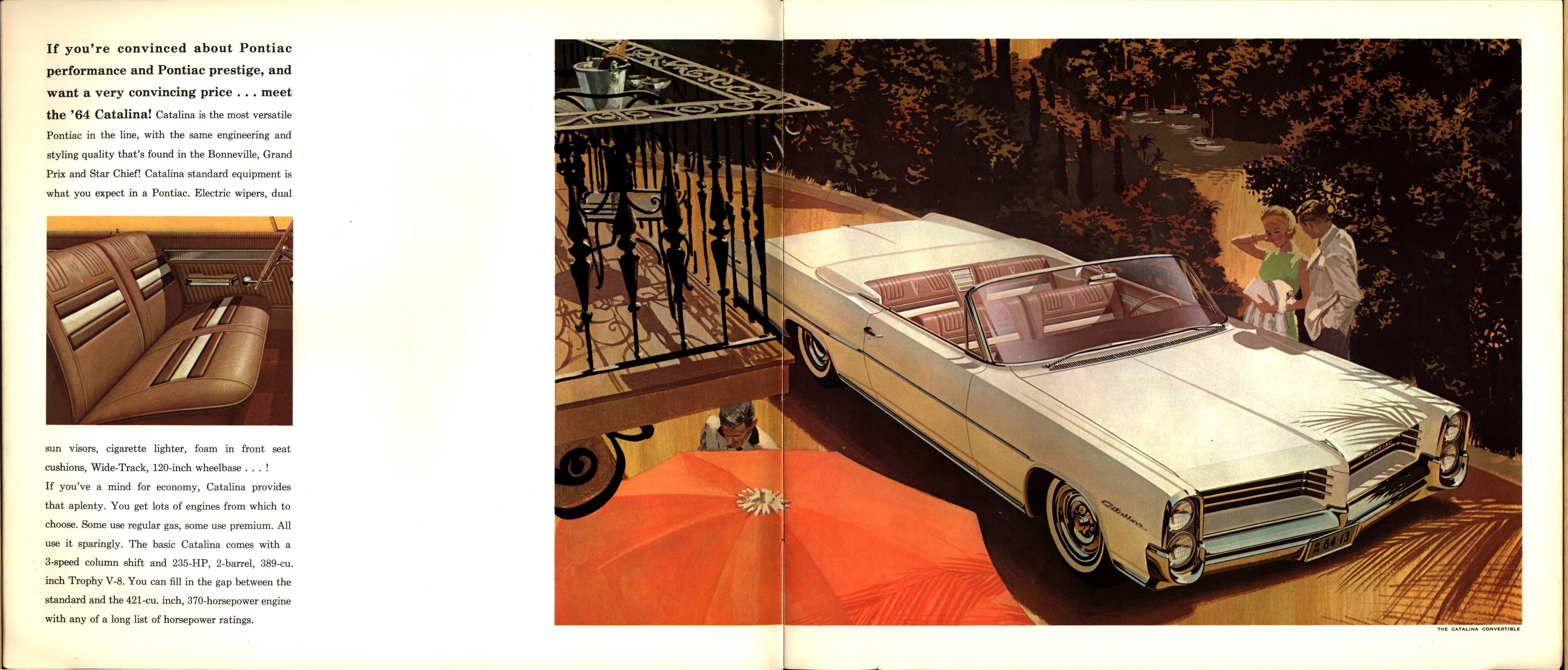 1964 Pontiac Full Size Prestige Brochure 10-11