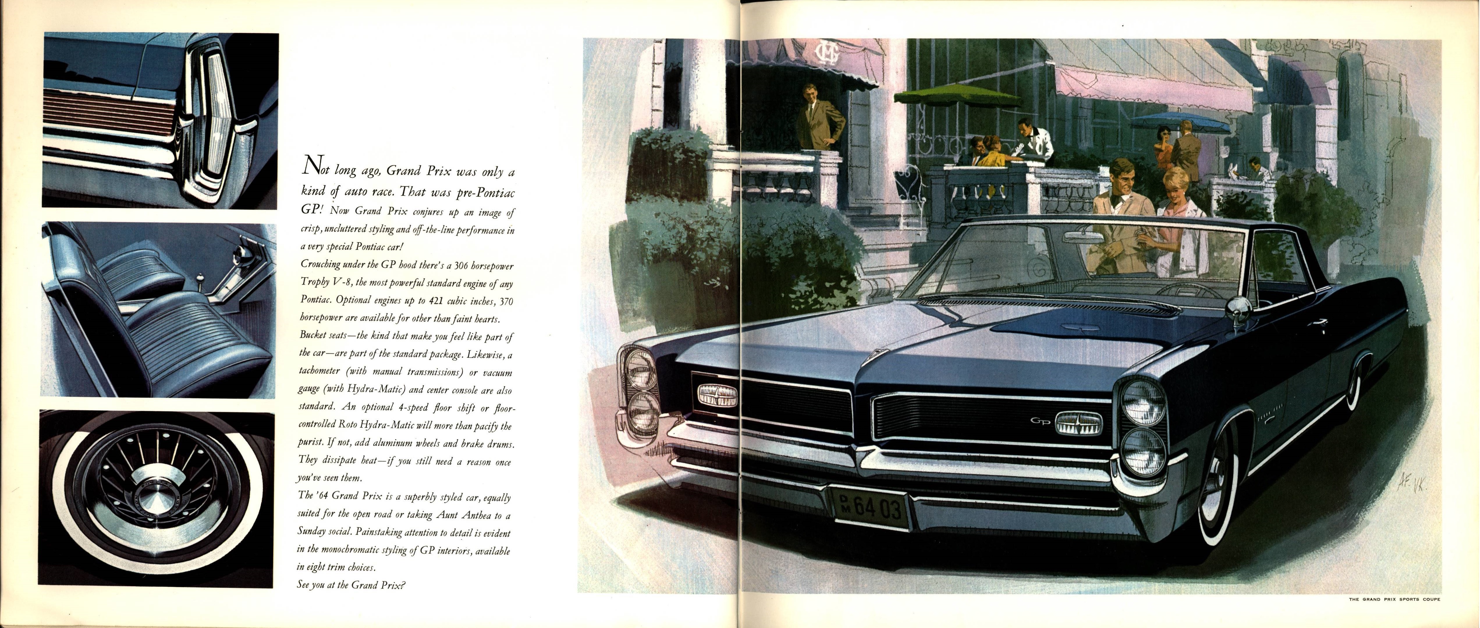 1964 Pontiac Full Size Prestige Brochure 20-21