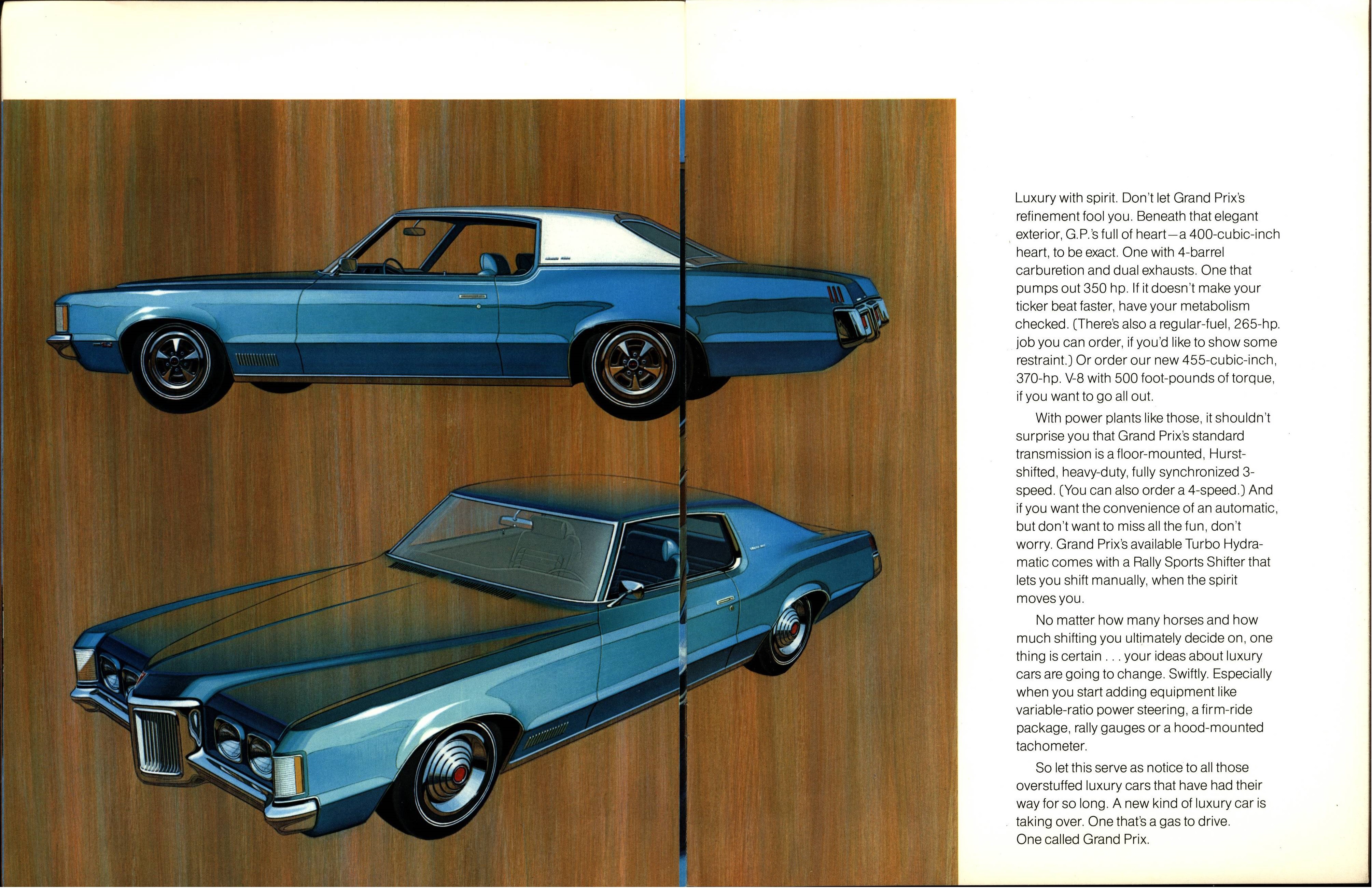 1970 Pontiac Grand Prix Brochure 10-11