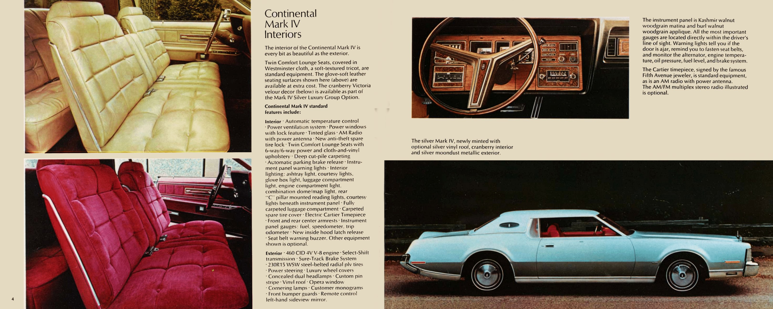 1973 Lincoln Mercury Full Line Brochure 04-05