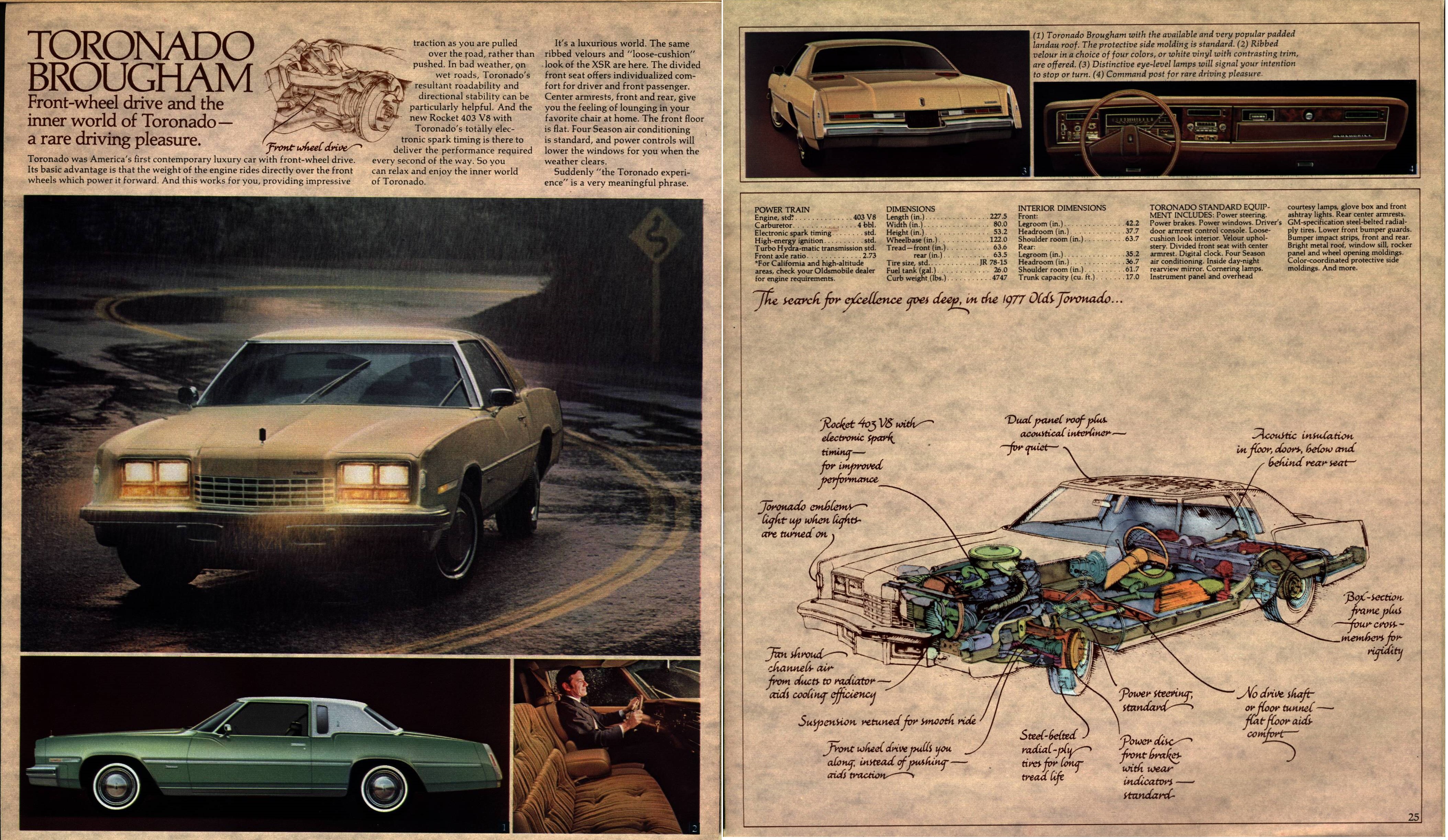 1977 Oldsmobile Full Size Brochure 24-25