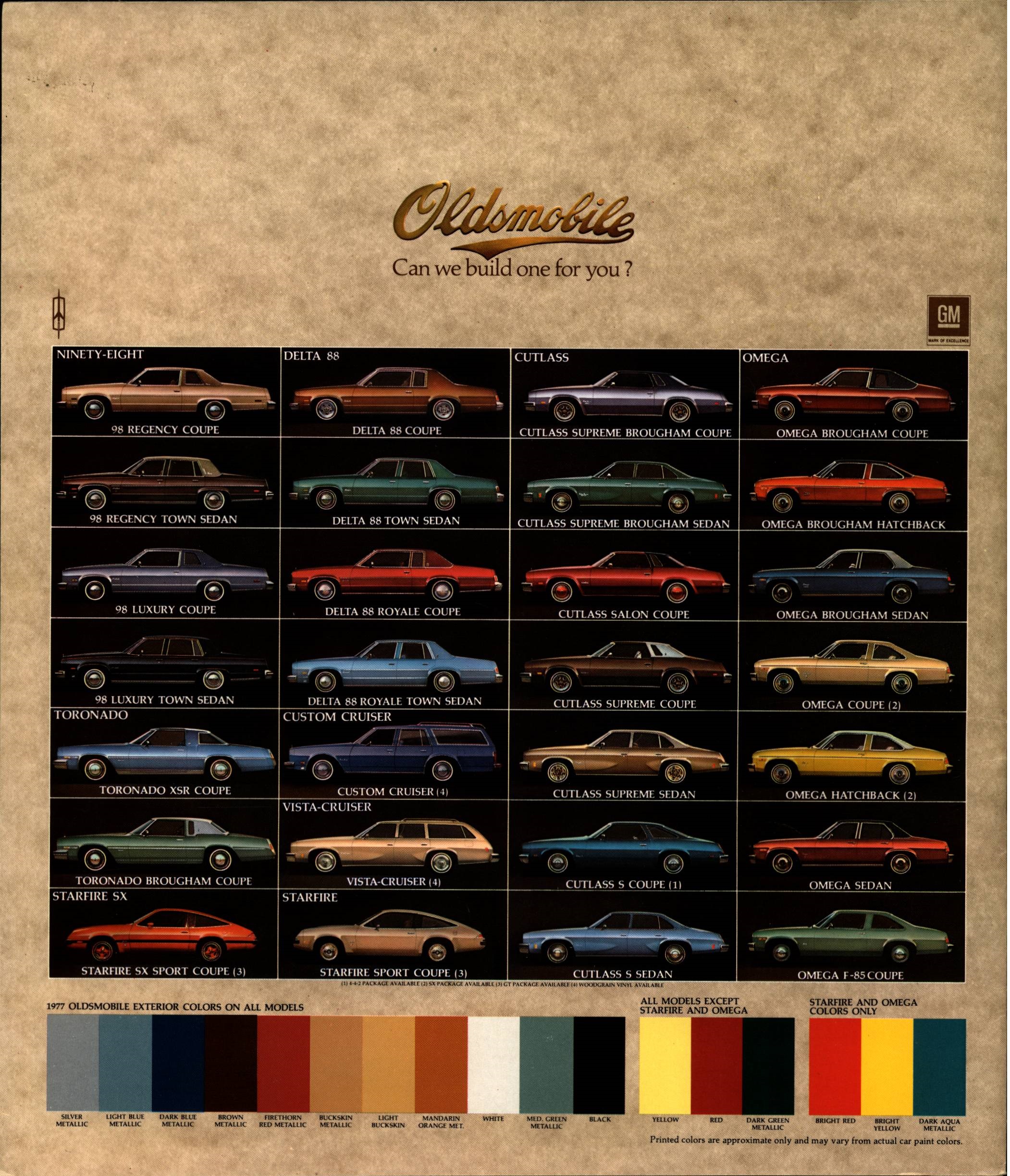 1977 Oldsmobile Full Size Brochure 30