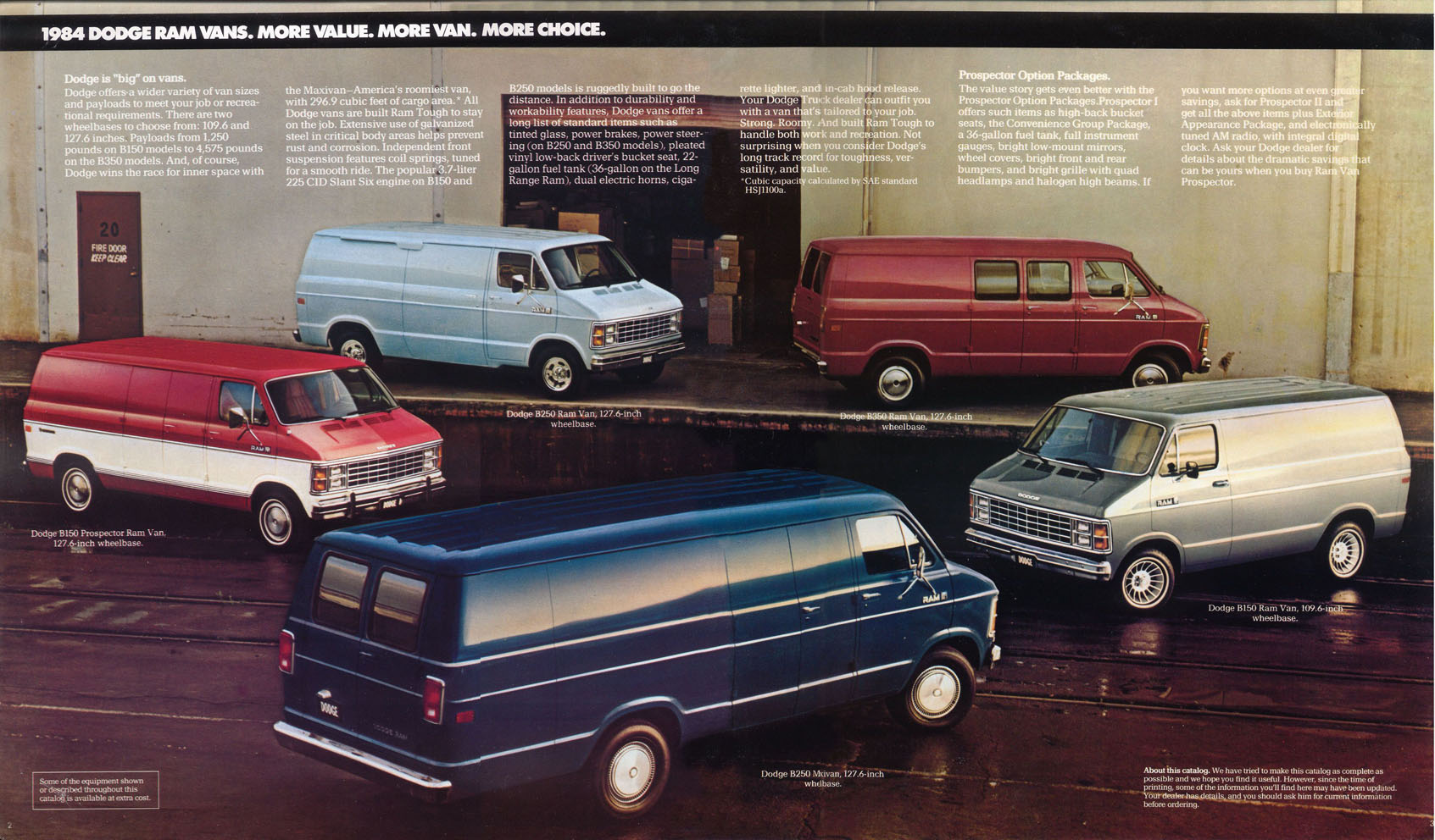 1984 Dodge Ram Vans Brochure 02-03