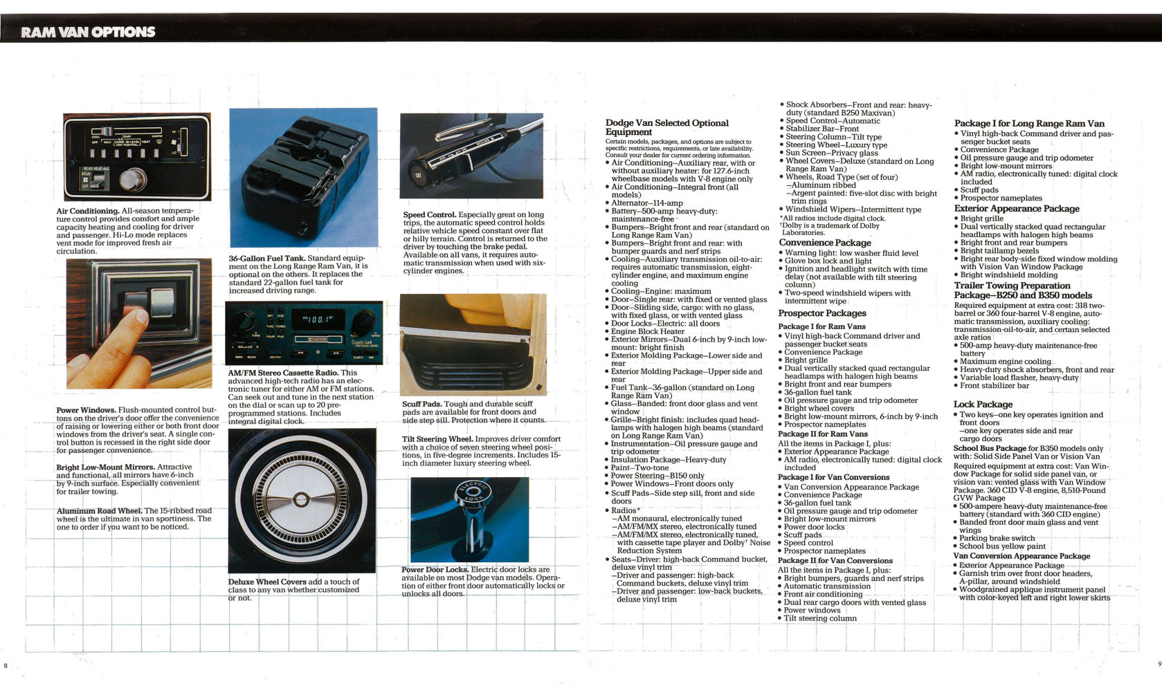 1984 Dodge Ram Vans Brochure 08-09