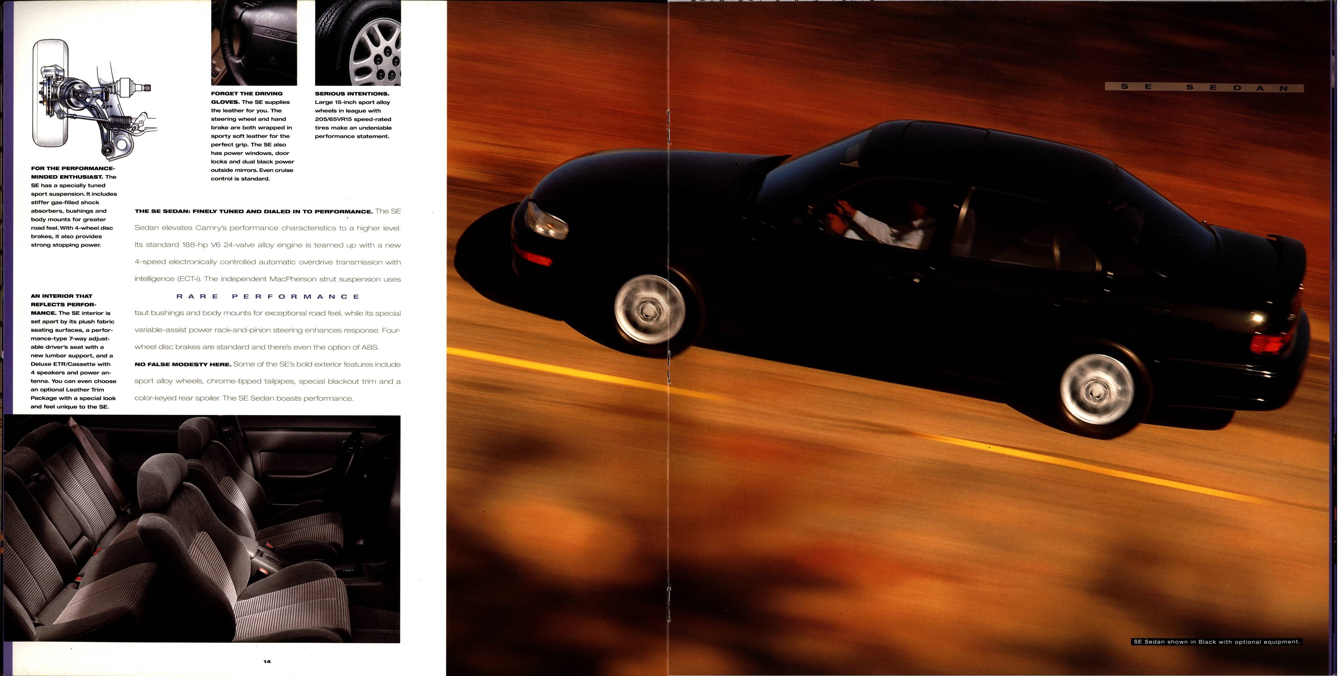 1994 Toyota Camry Brochure 14-15