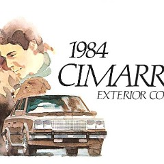 1984 Cadillac Cimarron Exterior Colors