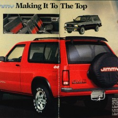 1991 GMC S-15 Jimmy Brochure (Rev) 08-09