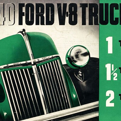 1940 Ford V8 Medium Trucks - Australia
