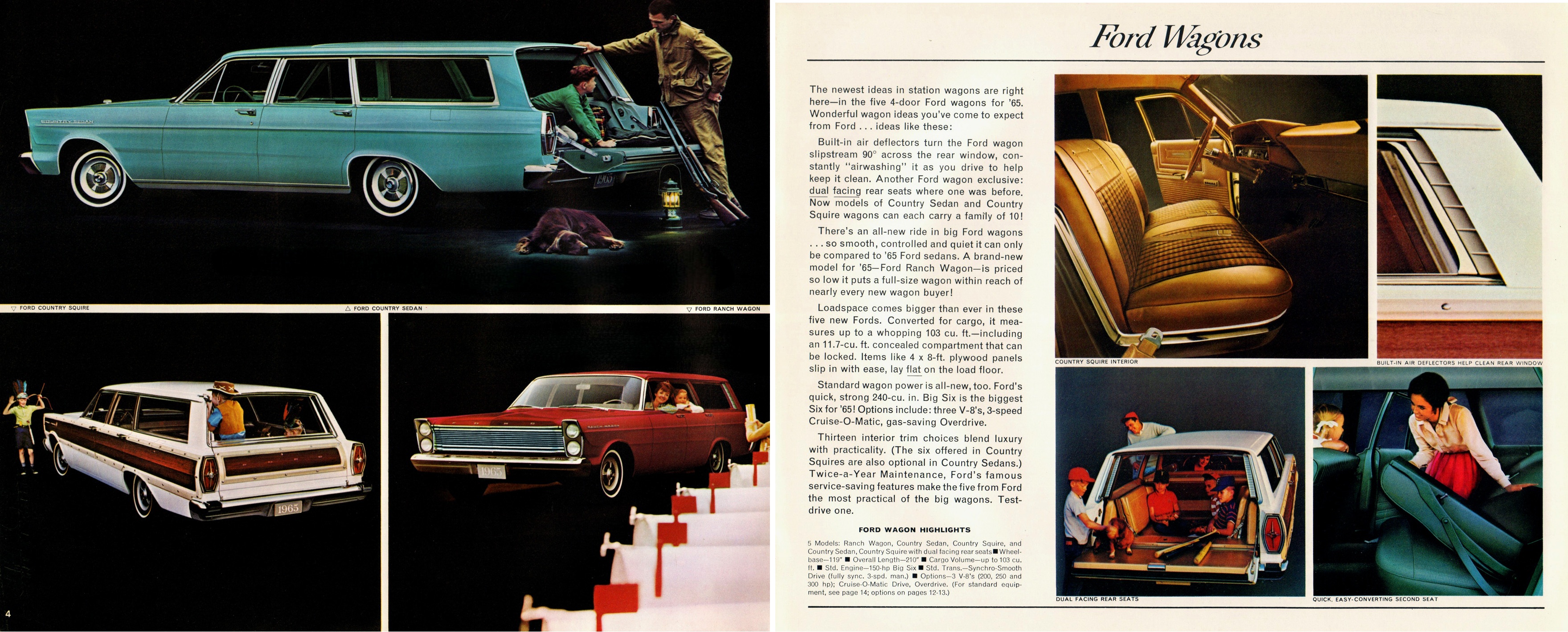 1965 Ford Wagons Brochure (Rev) 04-05