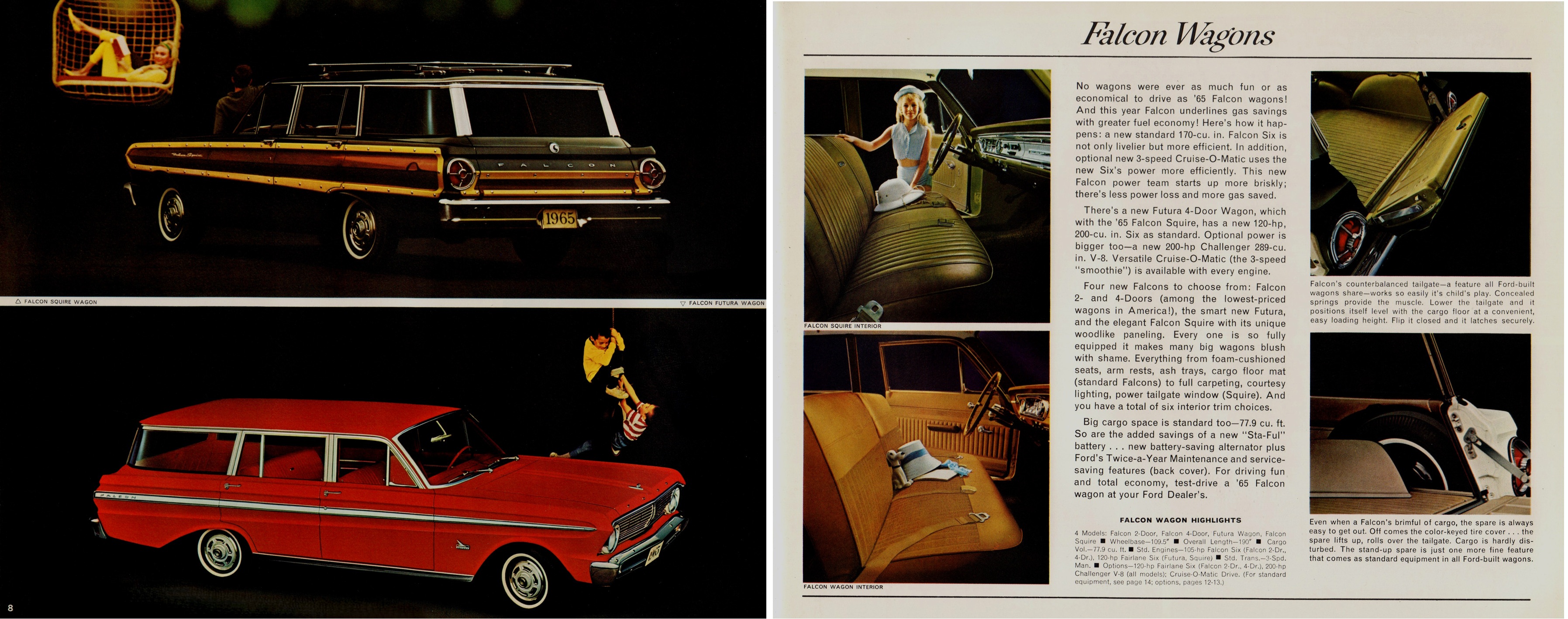 1965 Ford Wagons Brochure (Rev) 08-09