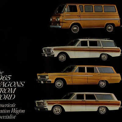 1965 Ford Wagons - Revised 1965-02