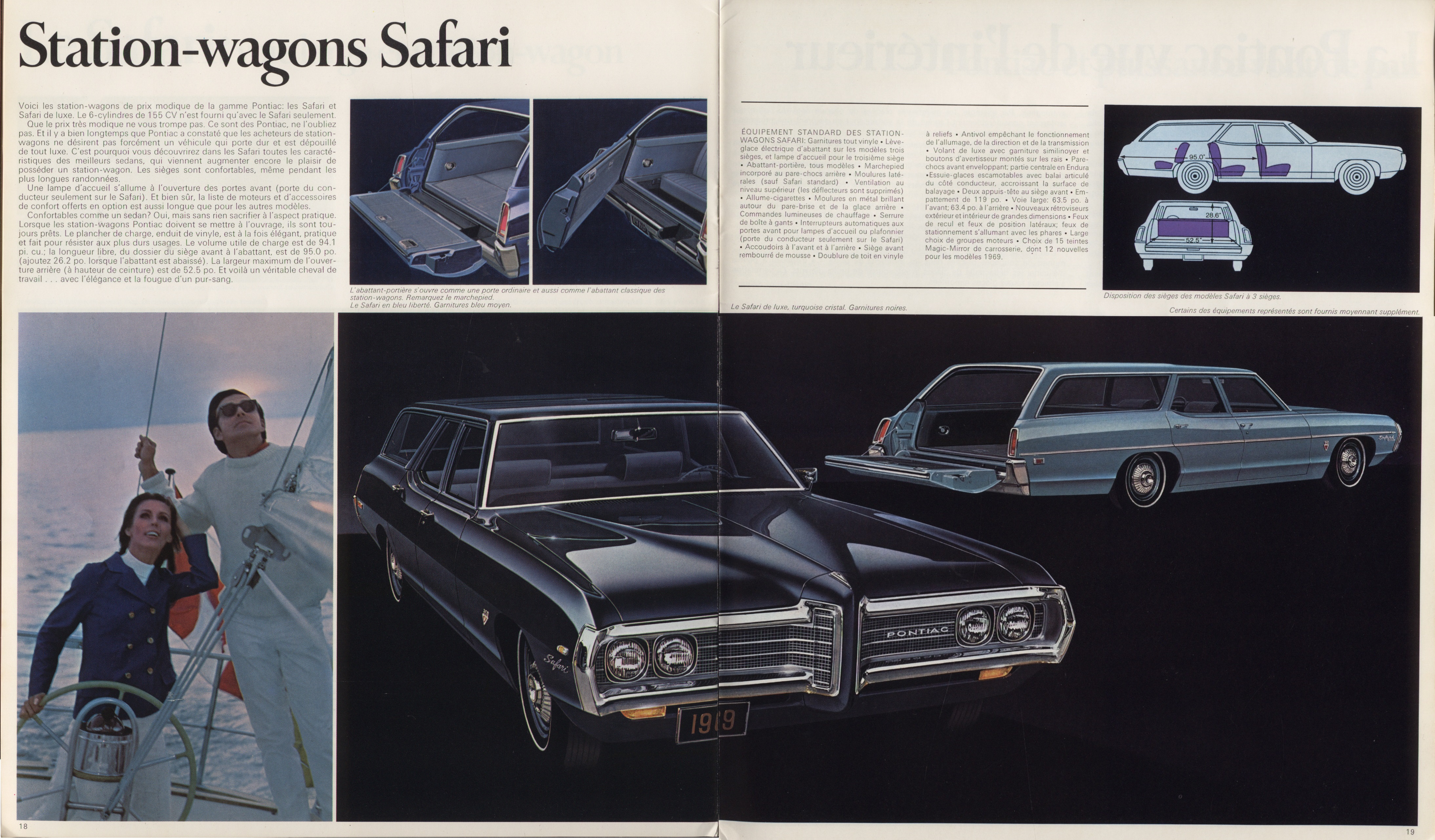 1969 Pontiac Full Size Prestige Brochure (Cdn-Fr) 18-19