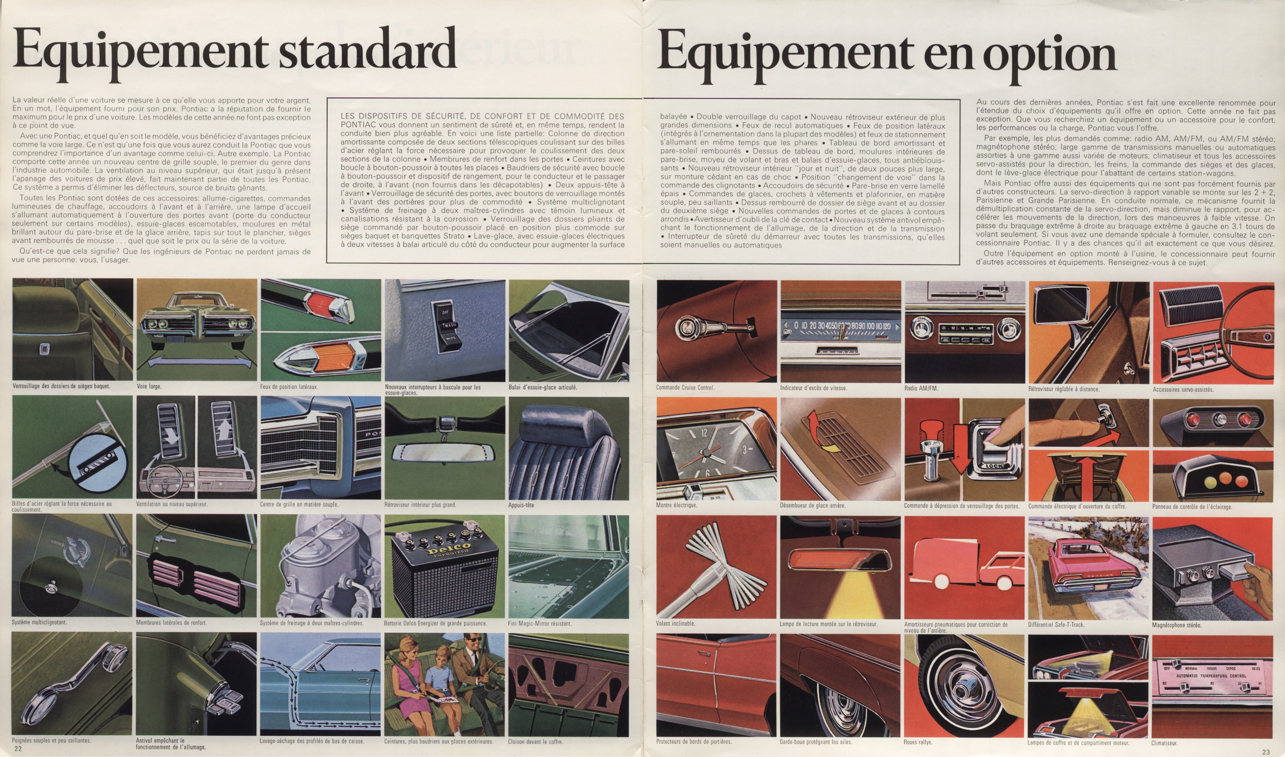 1969 Pontiac Full Size Prestige Brochure (Cdn-Fr) 22-23