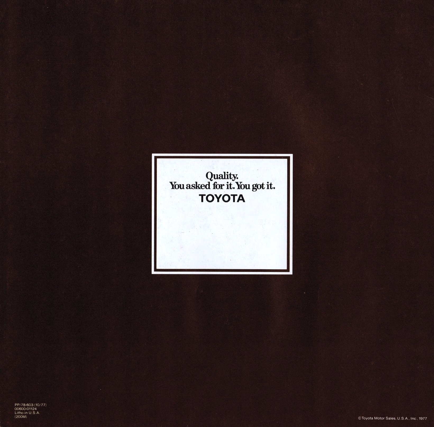 1978 Toyota Cressida Brochure 12