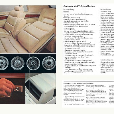1981 Lincoln Continental Mark VI Brochure (Rev) 24-25
