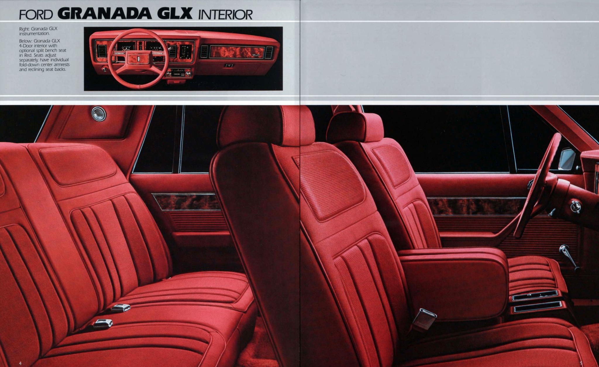 1982 Ford Granada USA Brochure 04-05