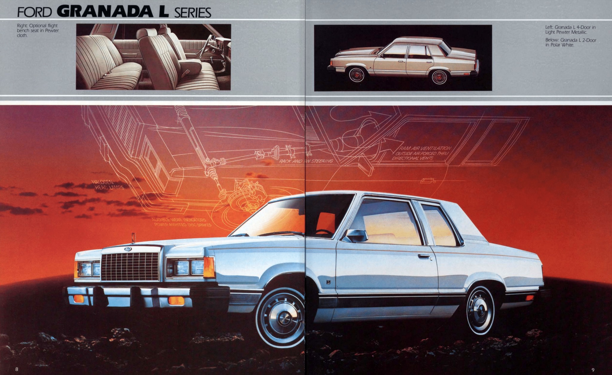 1982 Ford Granada USA Brochure 08-09