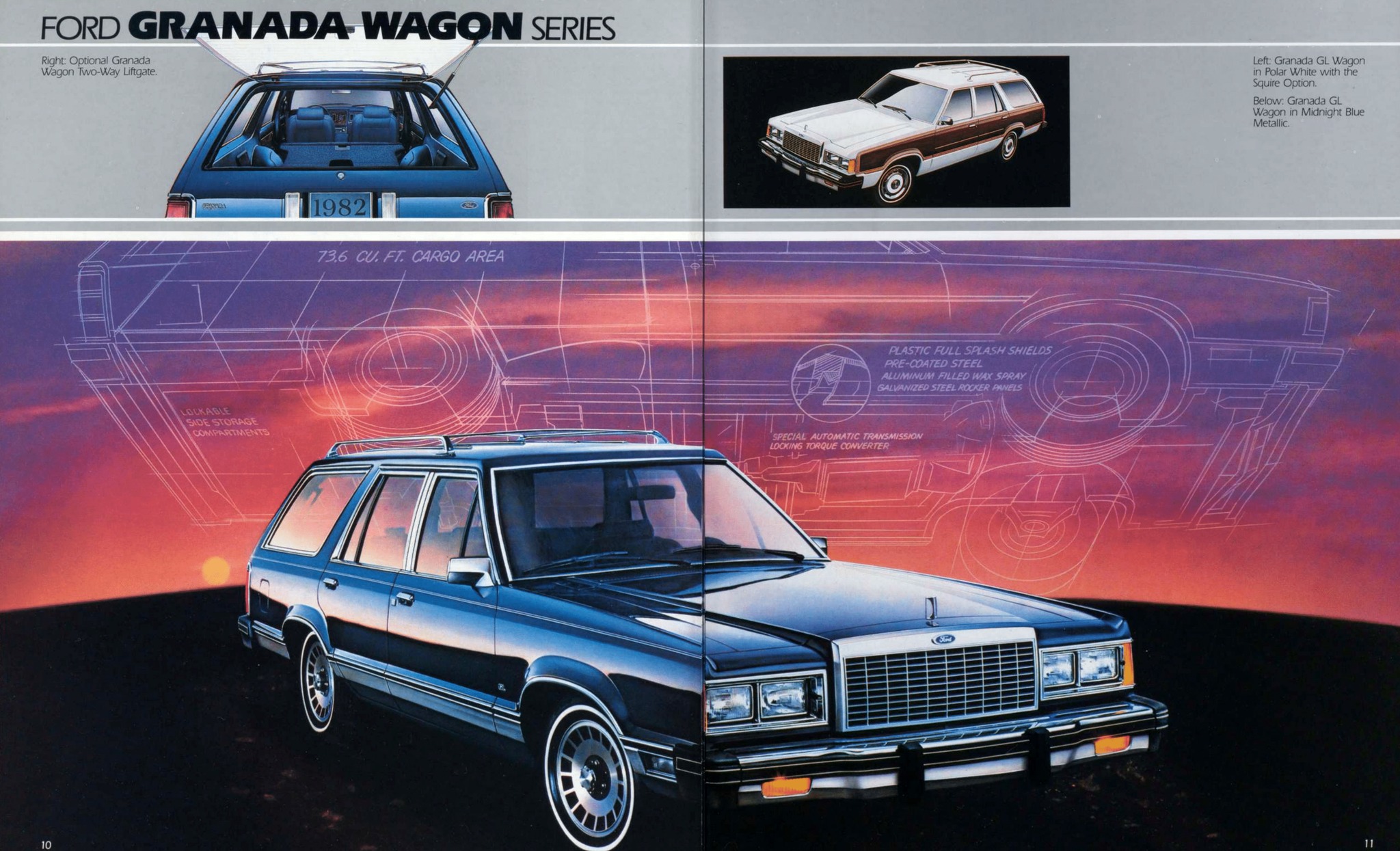 1982 Ford Granada USA Brochure 10-11