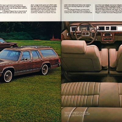1982 Mercury Marquis Brochure 10-11