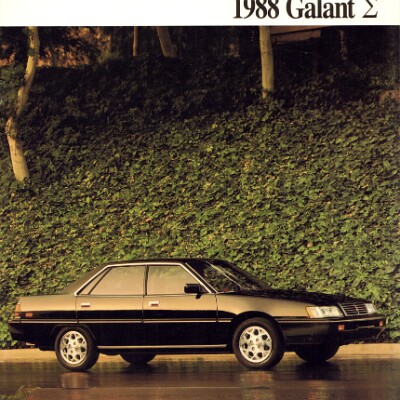 1986 Mitsubishi Galant Sigma