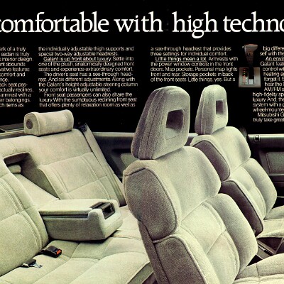 1986 Mitsubishi Galnt Brochure 06-07