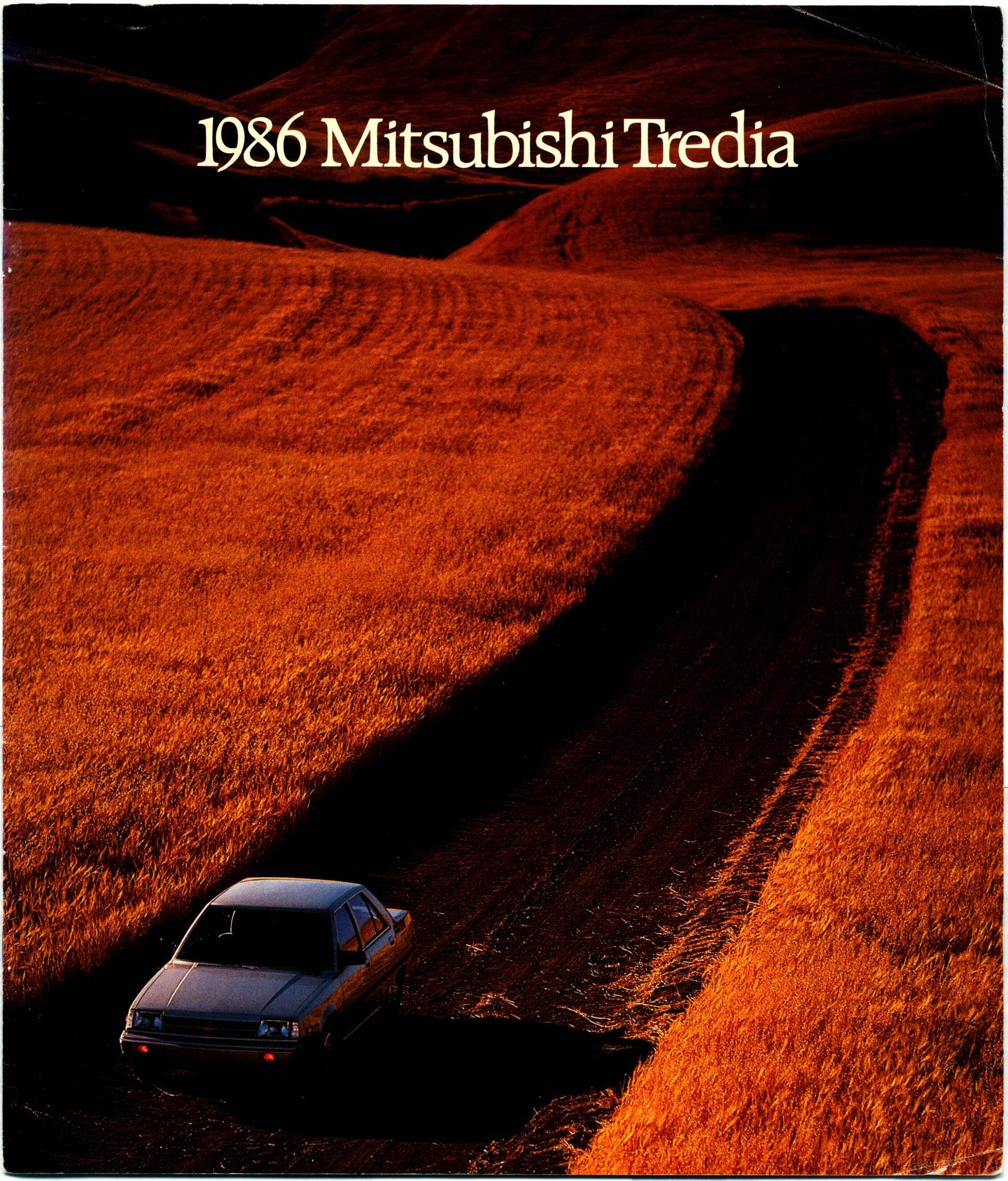 1986 Mitsubishi Tredia Brochure 01