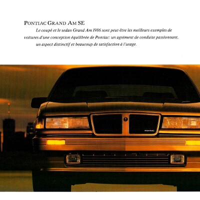 1986 Pontiac Grand Am Brochure (Cdn-Fr) 02