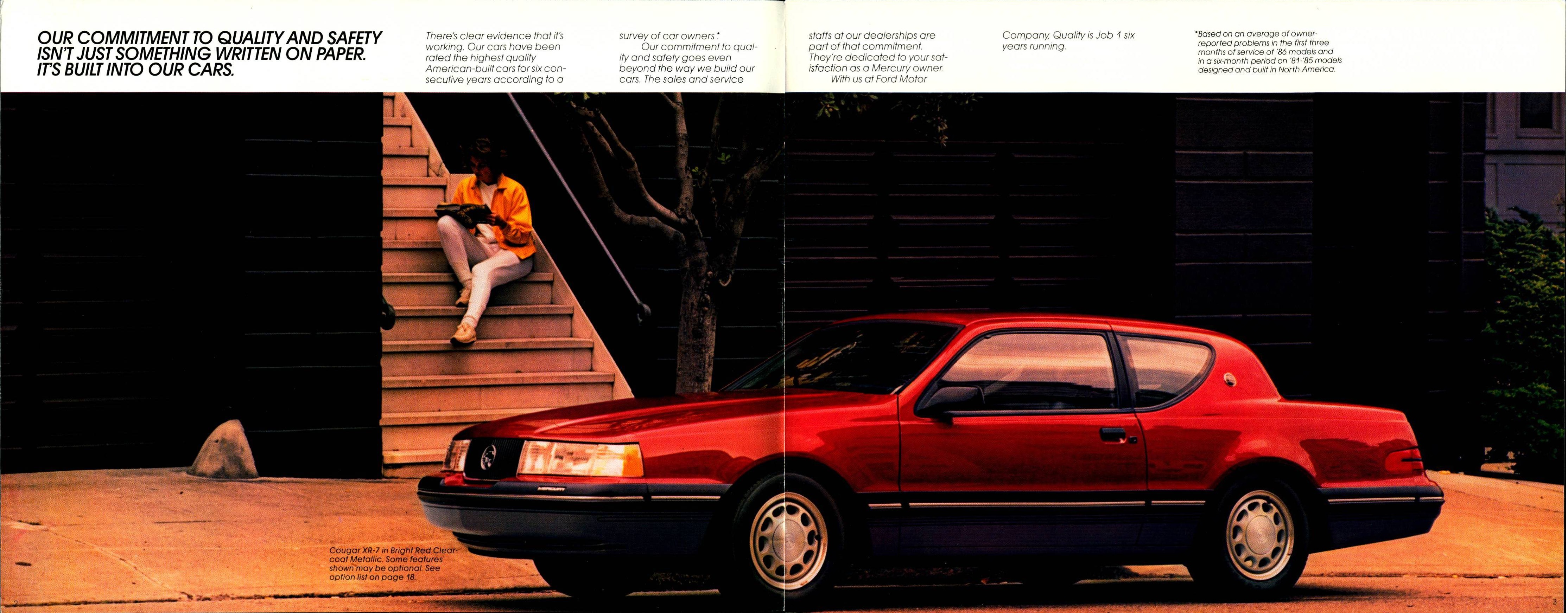 1987 Mercury Cougar Brochure 02-03