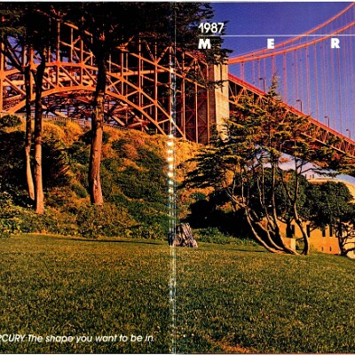 1987 Mercury Cougar Brochure 22-01