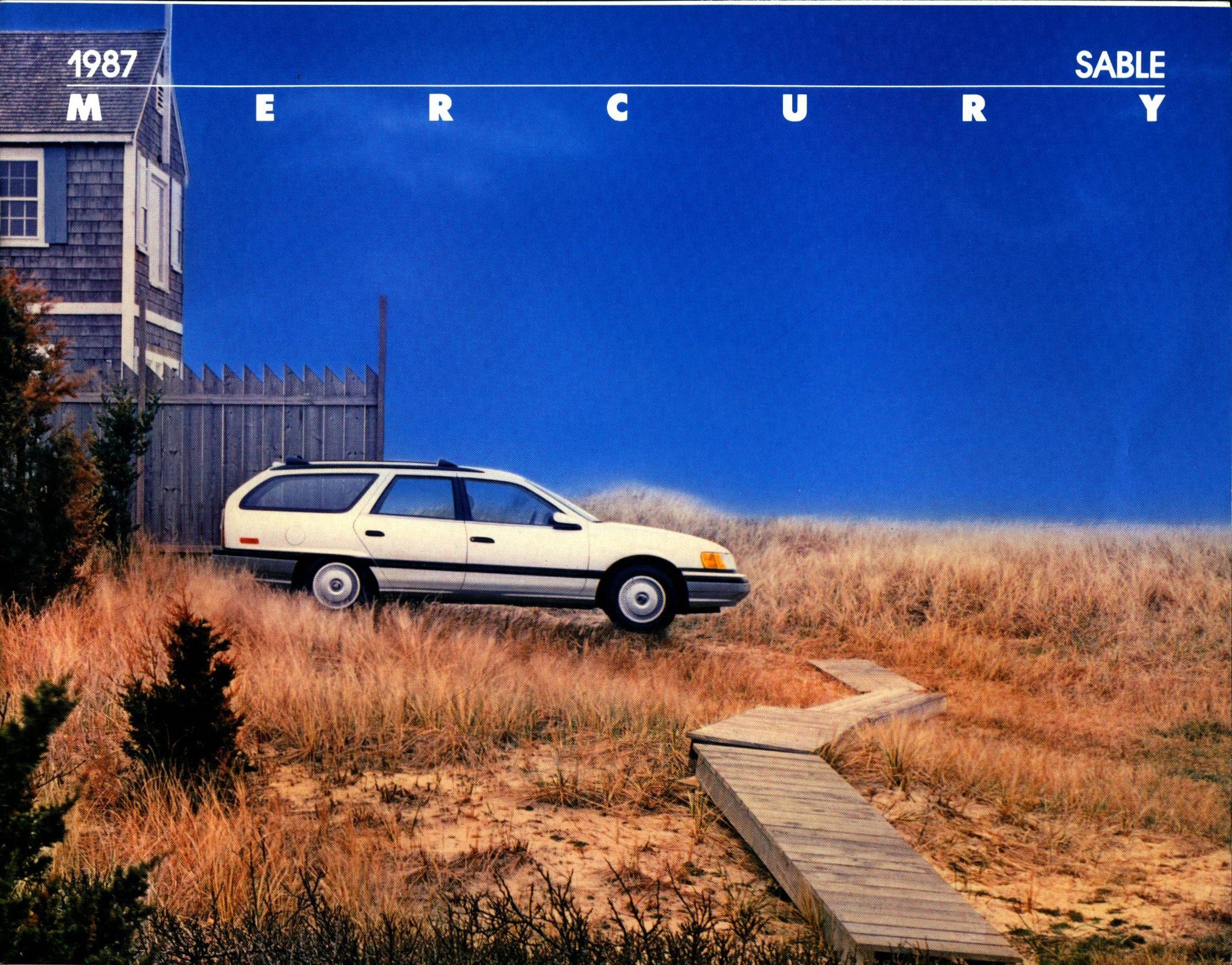 1987 Mercury Sable Brochure 01