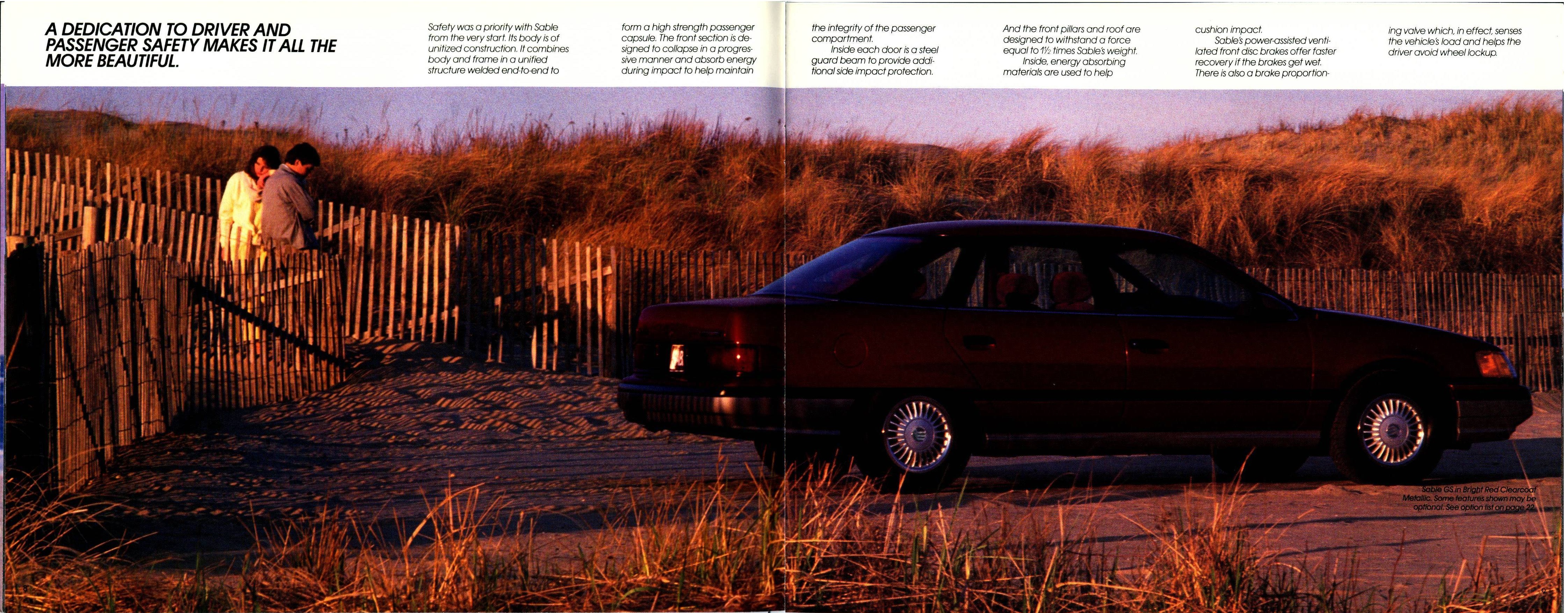 1987 Mercury Sable Brochure 08-09