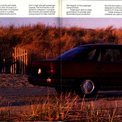 1987 Mercury Sable Brochure 08-09