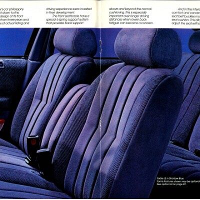 1987 Mercury Sable Brochure 12-13