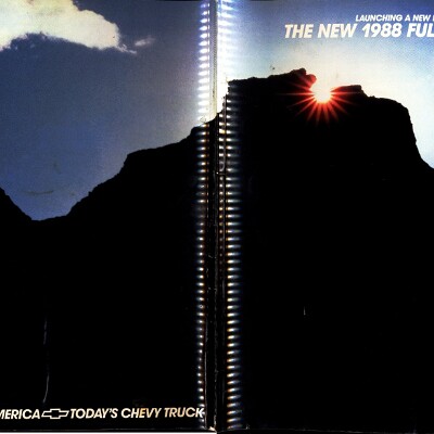 1988 Chevrolet Full Size Pickup Brochure 64-01