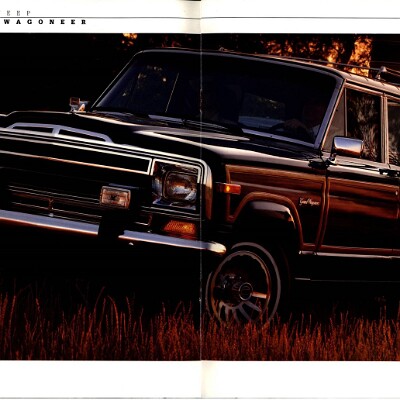 1988 Jeep Wagoneers Brochure 12-13