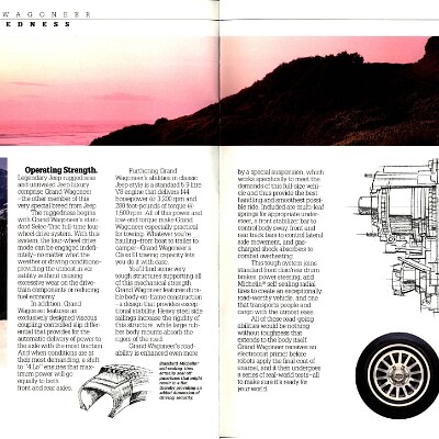 1988 Jeep Wagoneers Brochure 14-15