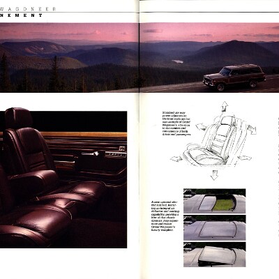 1988 Jeep Wagoneers Brochure 16-17