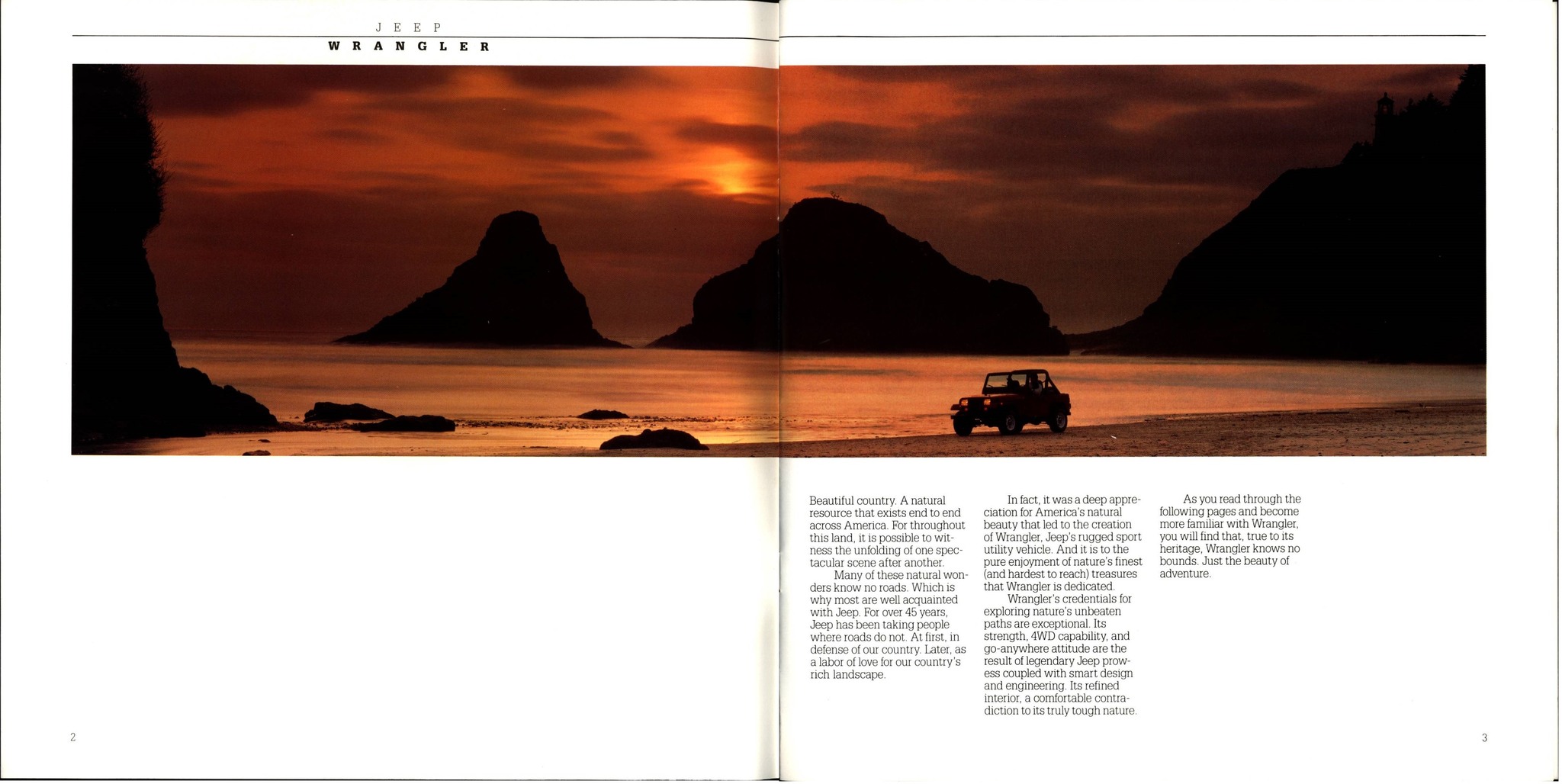 1988 Jeep Wrangler Brochure 02-03